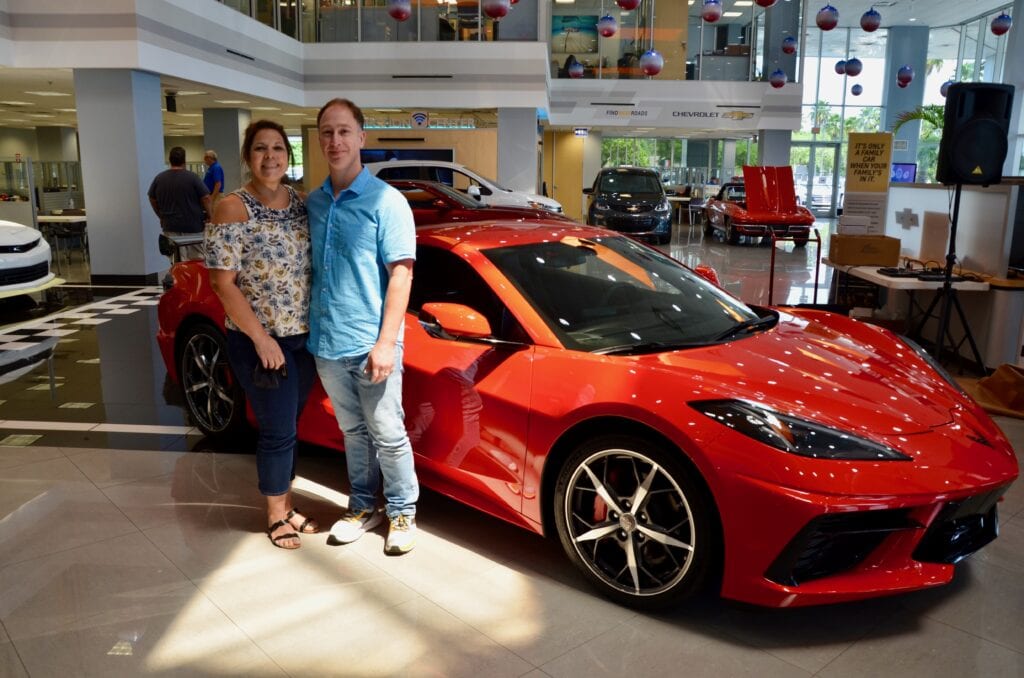 Stingray Chevrolet raffle winner drives off in new ride Plant City